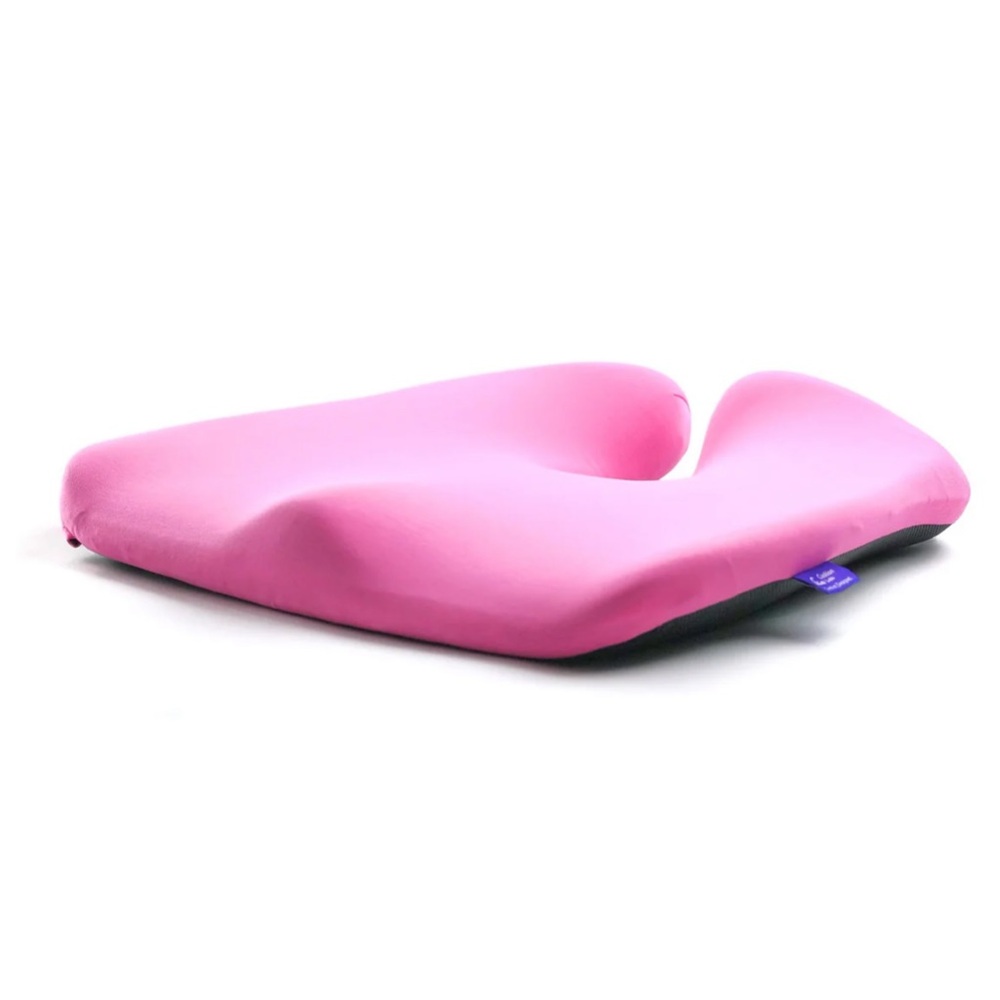 Contoured Pink Support Car Seat Cushion by cushion Lab